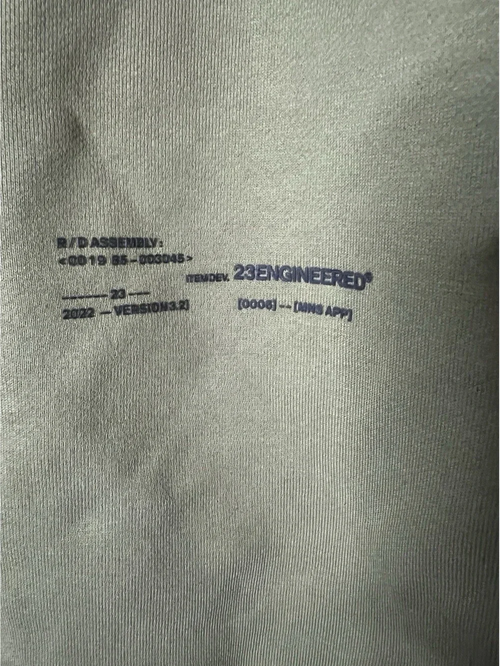 Jordan Khaki 23 Engineered Hoodie Mens XXL